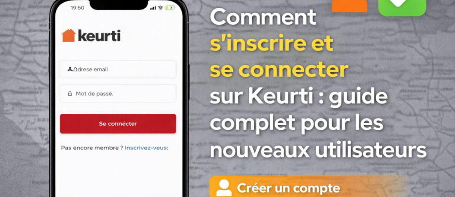 Comment creer un compte sur Keurti guide complet pour les nouveaux utilisateurs
